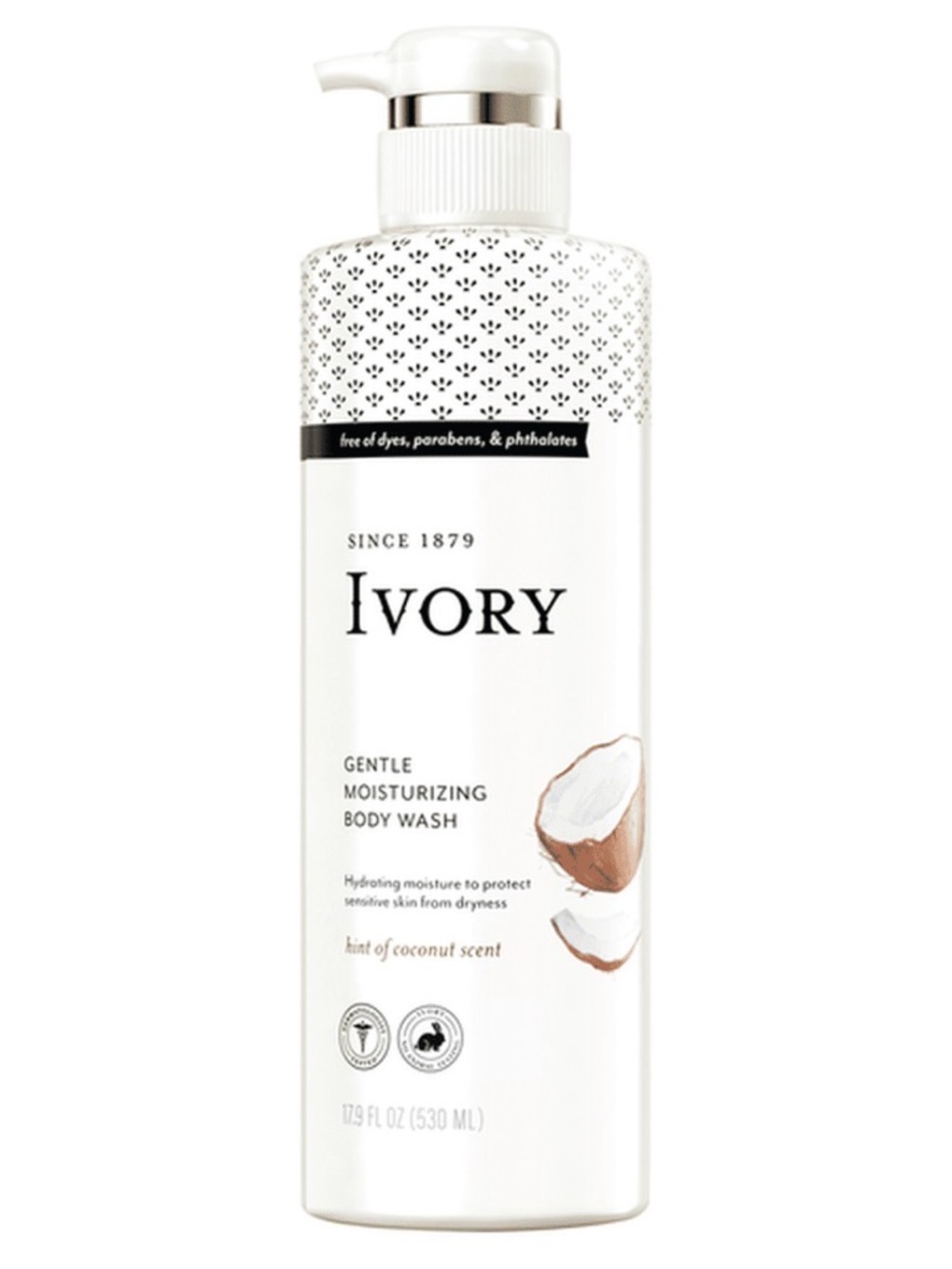 Gentle Moisturizing Body Wash - White (Hint of Coconut)